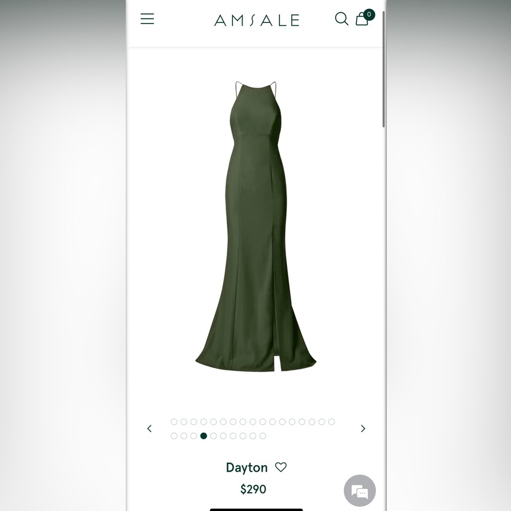 Amsale bridesmaid dress- Size 6